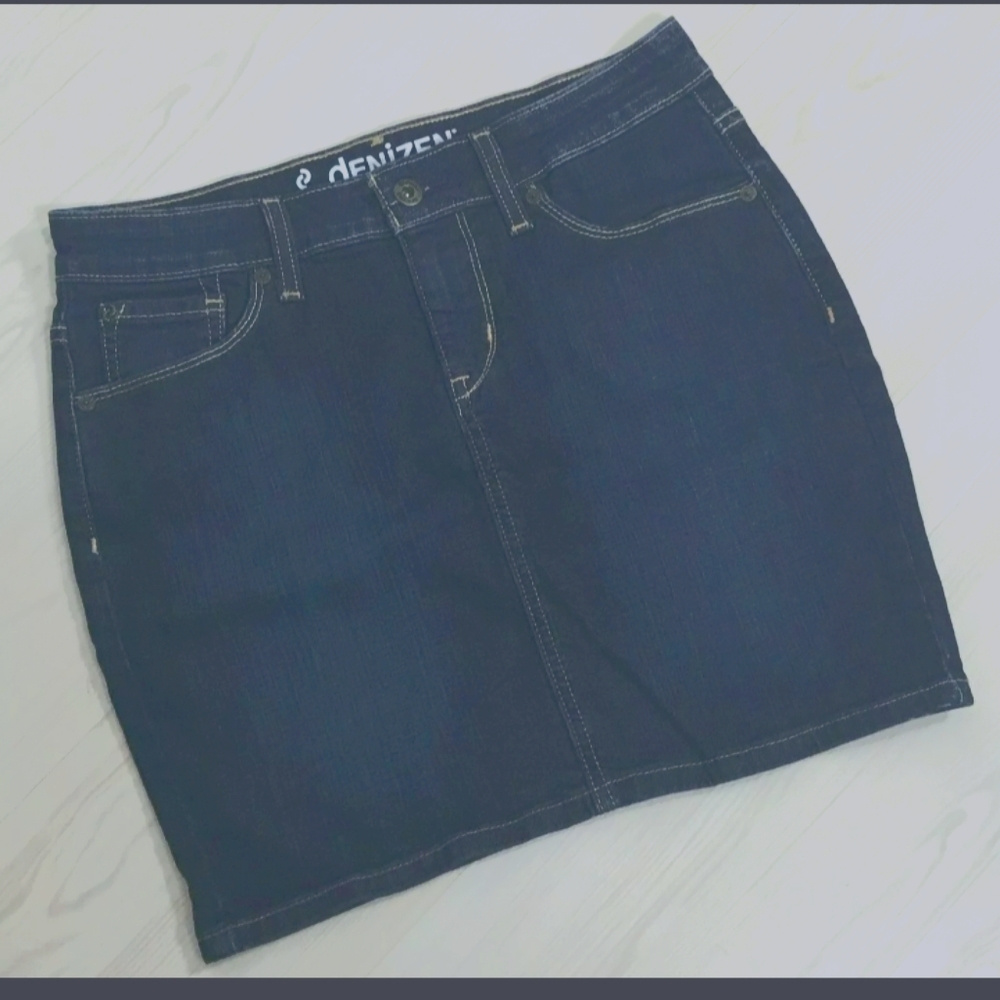 Denizen jean skirt size 10